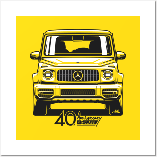 Mercedes G63 AMG - 40th Anniversary of G Class Posters and Art